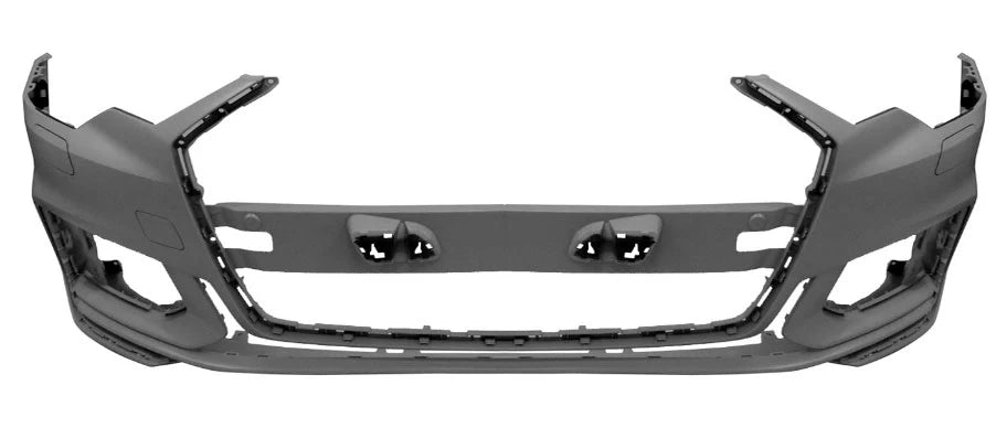 Audi A6 Saloon 2018 to 2025 Front Bumper With Templates to Drill Sensor Holes and Park Assist Holes (S Line Models)